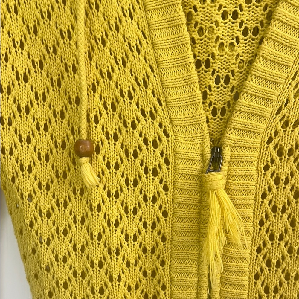 Athleta Crochet Hooded Sweater - Picture 3 of 8